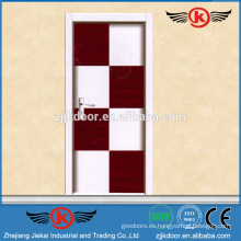 JK-MW9044 última puerta de laminado de diseño / puerta de melamina / puerta de chapa